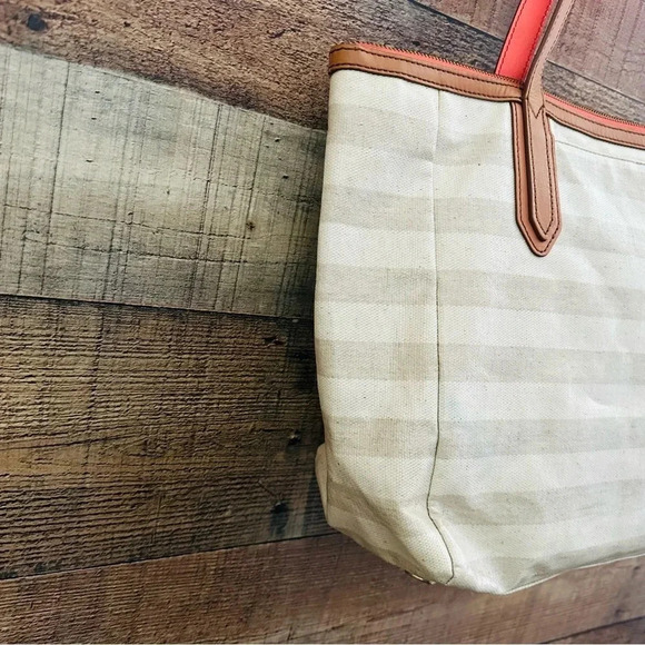Fossil Sydney Large Stripped Tote - Picture 4 of 9